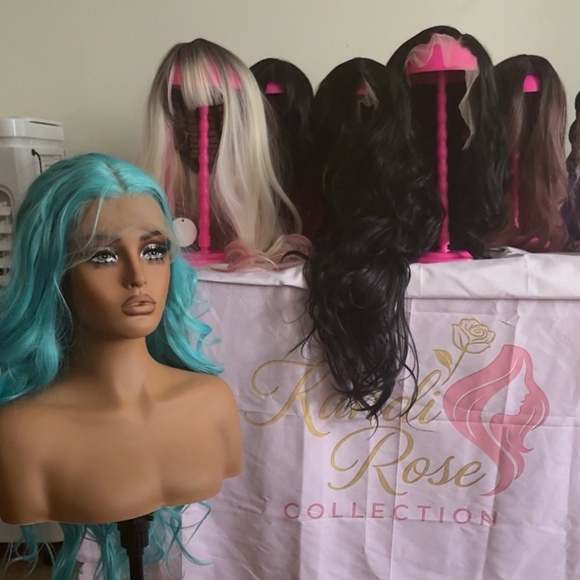 Aqua Blue Wig